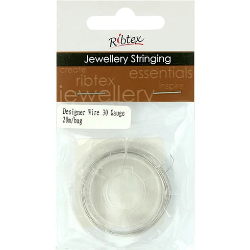 30 Gauge Metal Alloy Designer Beading Wire (available in 2 colours)
