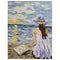 30cm x 40cm Girl At Beach Design Tapestry