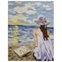 30cm x 40cm Girl At Beach Design Tapestry
