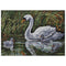 30cm x 40cm Swan Design Tapestry
