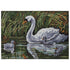 30cm x 40cm Swan Design Tapestry