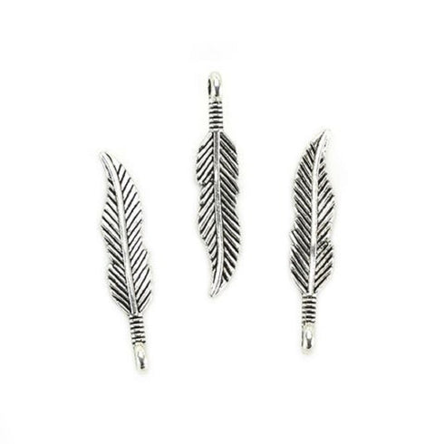 30mm Feather Shape Charms