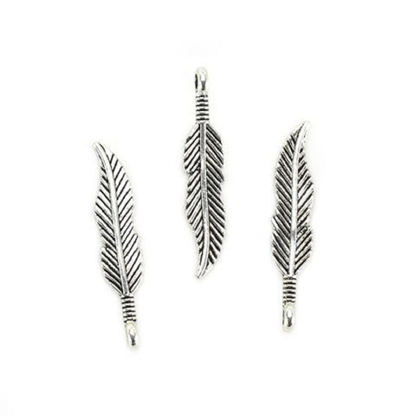 30mm Feather Shape Charms