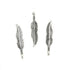 30mm Feather Shape Charms