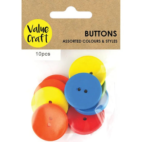 30mm Round Wooden Buttons