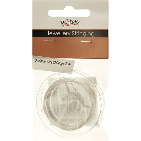 32 Gauge Metal Alloy Designer Beading Wire (available in 4 colours)