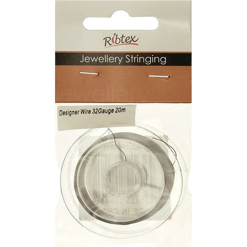 32 Gauge Metal Alloy Designer Beading Wire (available in 4 colours)