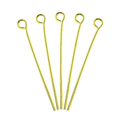 35mm Metal Alloy Eye Pins (available in 7 colours)
