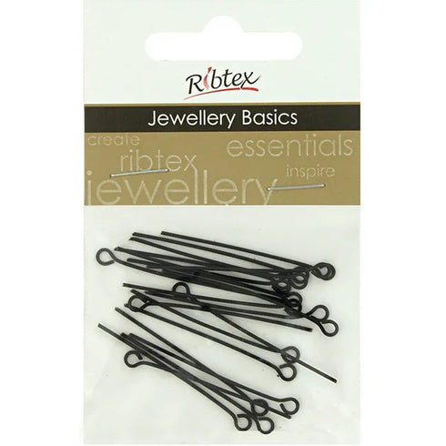 35mm Metal Alloy Eye Pins (available in 7 colours)