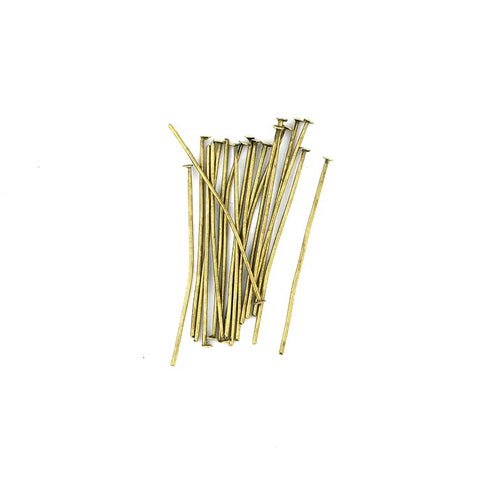 35mm Metal Alloy Head Pins (available in 5 colours)