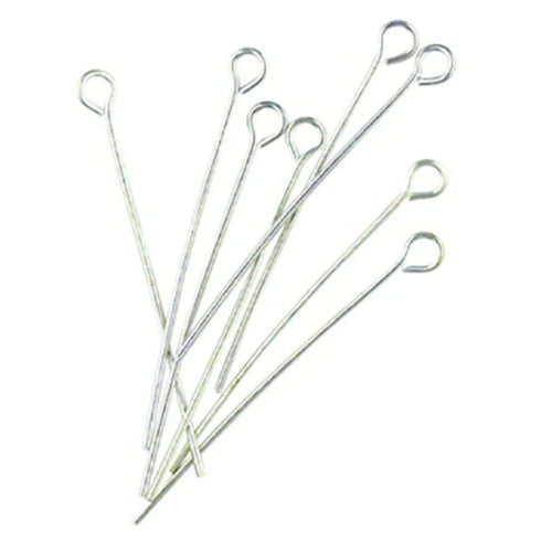 35mm Silver Colour Eye Pins