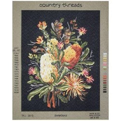 36cm x 45cm Banksias Tapestry