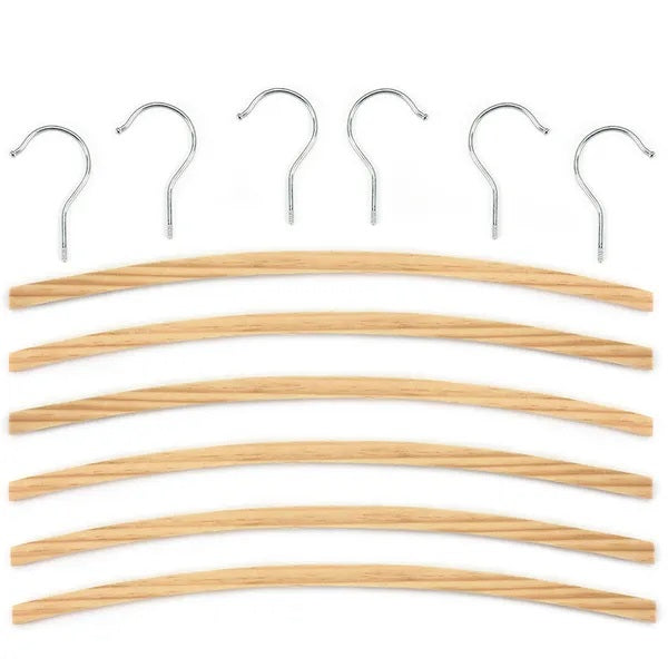 38cm Wooden Coat Hanger