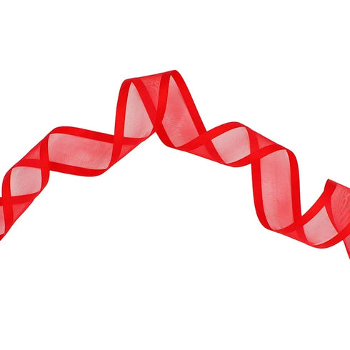 38mm Satin Sheer Edge Ribbon (available in 2 colours)