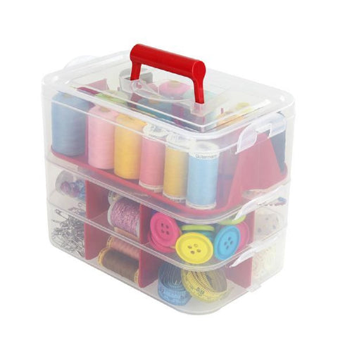 3 Tier Plastic Sewing Storage Box