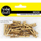3cm Gold Craft Wooden Craft Pegs
