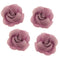 3cm Fabric Rose Flowers (available in 3 colours)