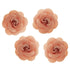 3cm Fabric Rose Flowers (available in 3 colours)