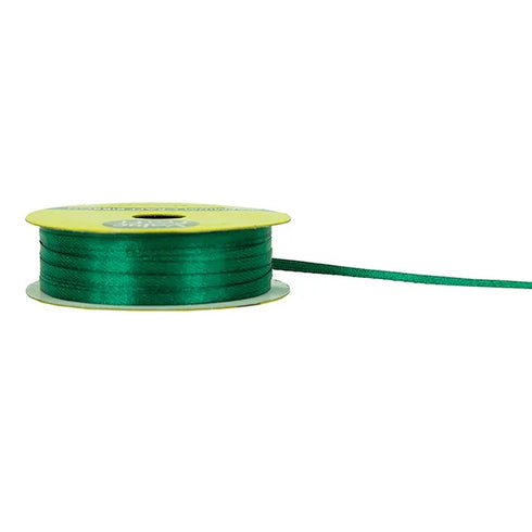 3mm Satin Ribbon - 15m (available in 11 colours)