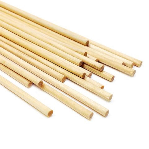 3mm x 300mm Wooden Dowel Rod