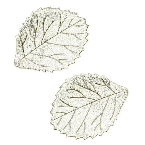 4.5cm x 3.5cm Leaf with Cut Out (available in 4 colours)