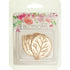 4.5cm x 3.5cm Leaf with Cut Out (available in 4 colours)