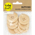 4cm Wooden Round Buttons