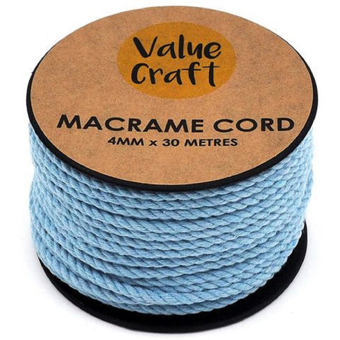 4mm Macrame Cord (available in 6 colours)