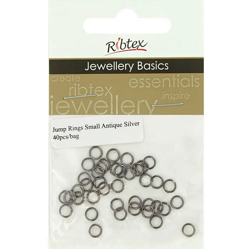 4mm Metal Alloy Jump Rings (available in 8 colours)