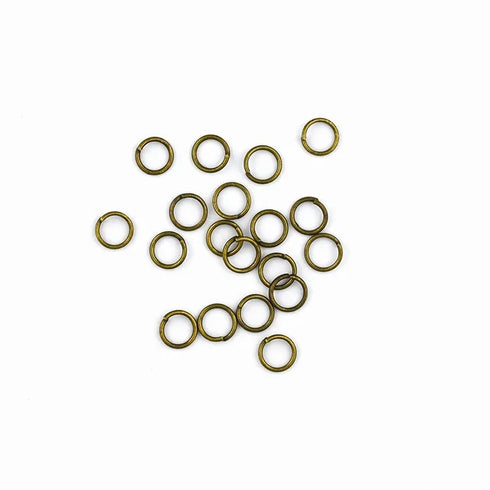 4mm Metal Alloy Jump Rings (available in 8 colours)