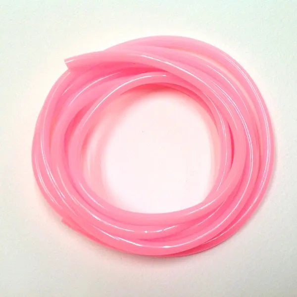 4mm Pale Pink Colour Plastic Tubing