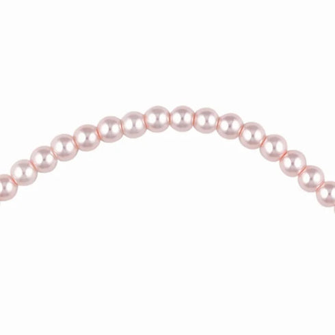 4mm Round Glass Pearl Beads (available in 5 colours)