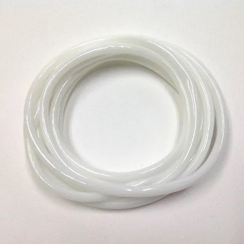 4mm White Colour Plastic Tubing