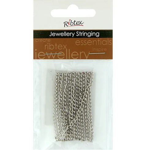 4mm x 2mm Metal Alloy Twisted Oval Link Chain (available in 5 colours)