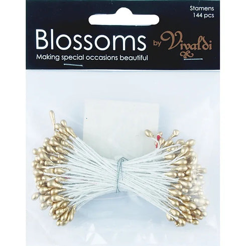 5.5cm Flower Stamens (available in 4 colours)