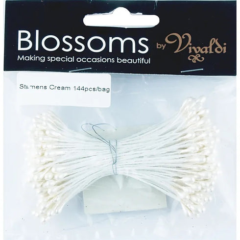 5.5cm Flower Stamens (available in 4 colours)