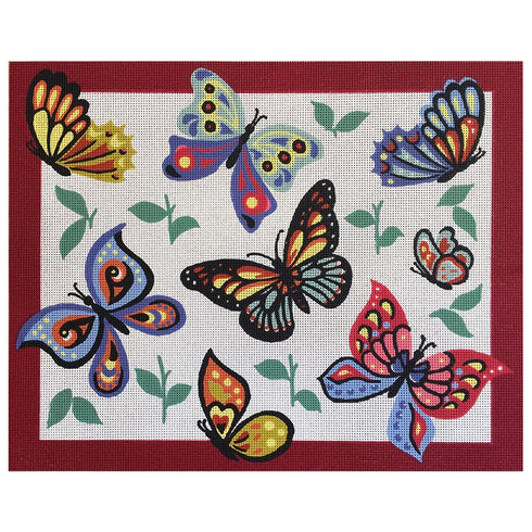 50cm x 40cm Butterflies Design Tapestry