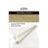 50mm Metal Alloy Flat Hairclip Pin