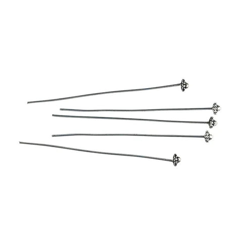 55mm Metal Alloy Style 2 Head Pins