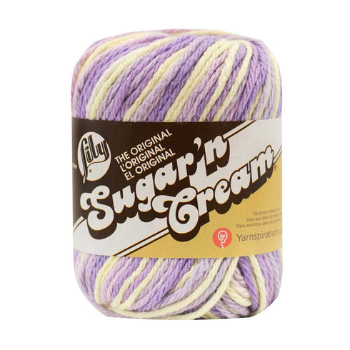 57g Lily Sugar N Cream Yarn (available in 33 colours)