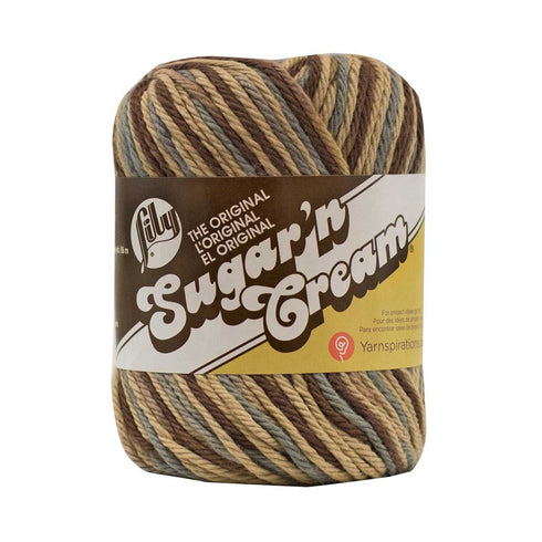 57g Lily Sugar N Cream Yarn (available in 33 colours)