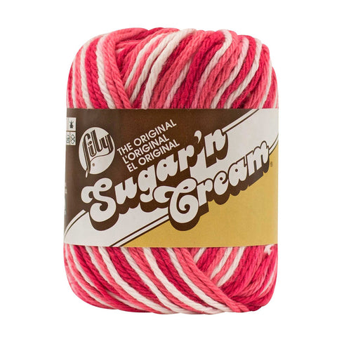 57g Lily Sugar N Cream Yarn (available in 33 colours)
