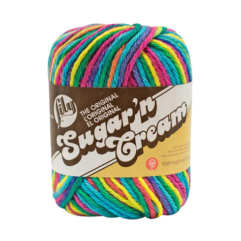 57g Lily Sugar N Cream Yarn (available in 33 colours)