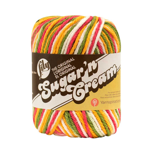 57g Lily Sugar N Cream Yarn (available in 33 colours)