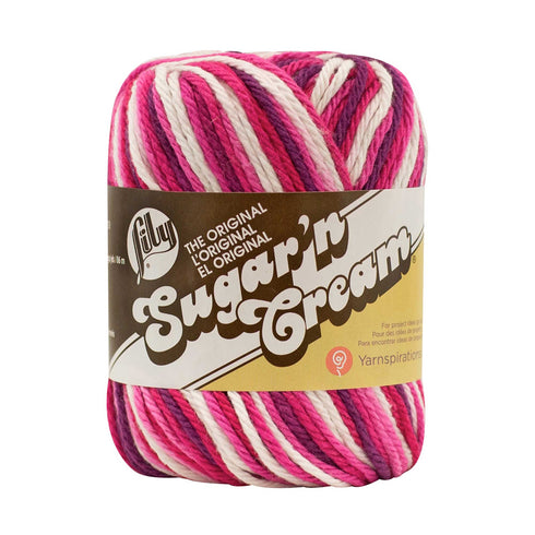 57g Lily Sugar N Cream Yarn (available in 33 colours)