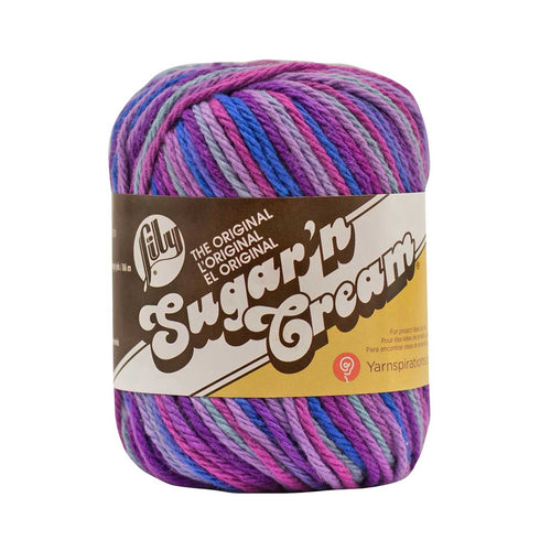 57g Lily Sugar N Cream Yarn (available in 33 colours)