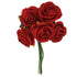 5 Heads Foam Rose Flowers Bunch (available in 8 colours)