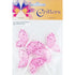5cm Feather Glitter Butterfly (available in 6 colours)