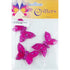 5cm Feather Glitter Butterfly (available in 6 colours)