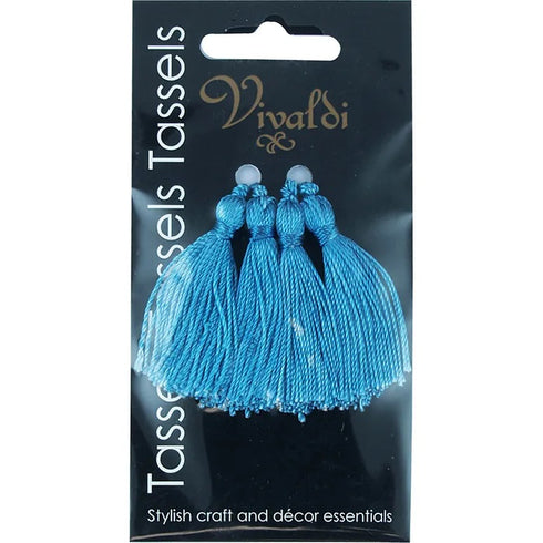 5cm Rayon Craft Tassels (available in 12 colours)